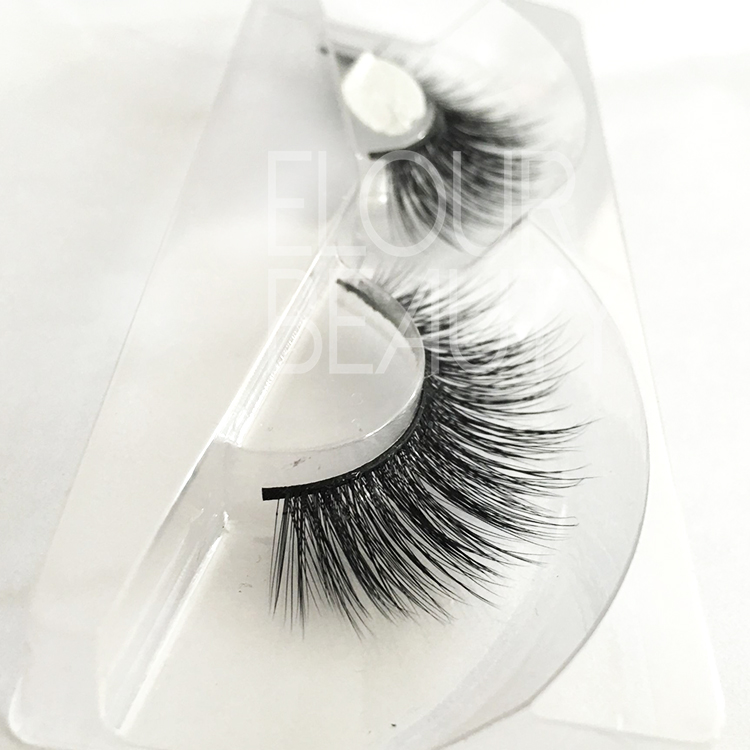 Factory supply cheap 3D faux mink dramtic eyelashes ES33